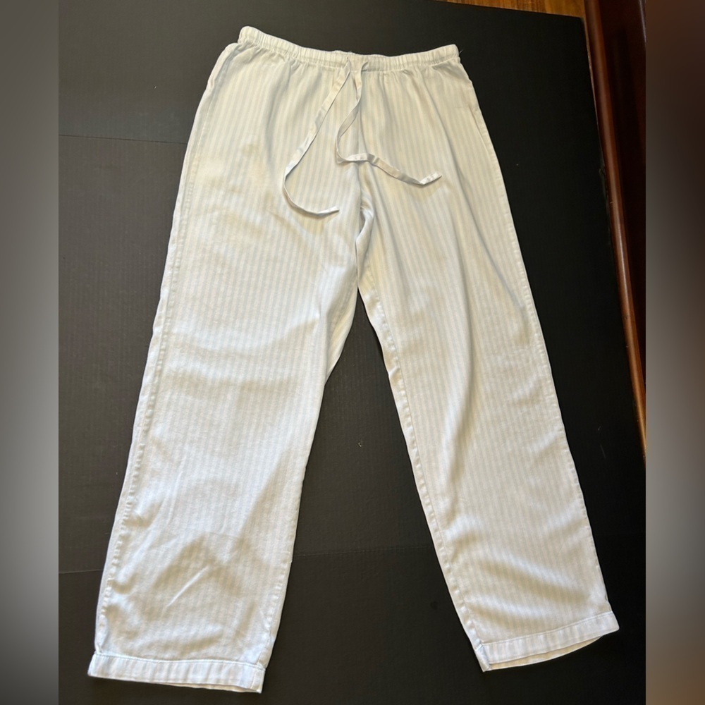 Saks Fifth Avenue New York‎ pajama striped lounge pants Sz-M L18